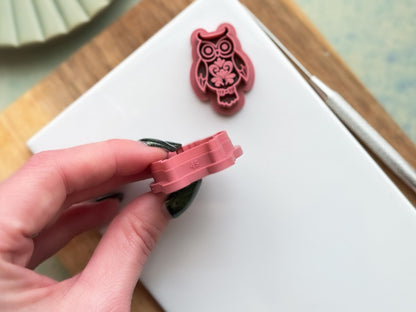 Owl Clay Cutter, Detailed Bird Tool For Jewellery Making-Animal & Nature Cutters