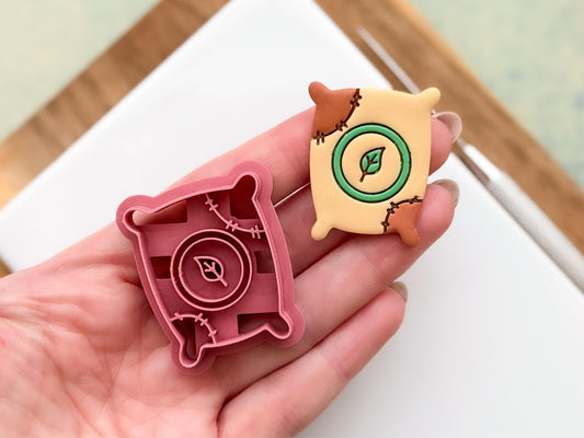 Compost Bag Polymer Clay Cutter, Summer Gardening Theme, UK Made-Summer Clay Cutters