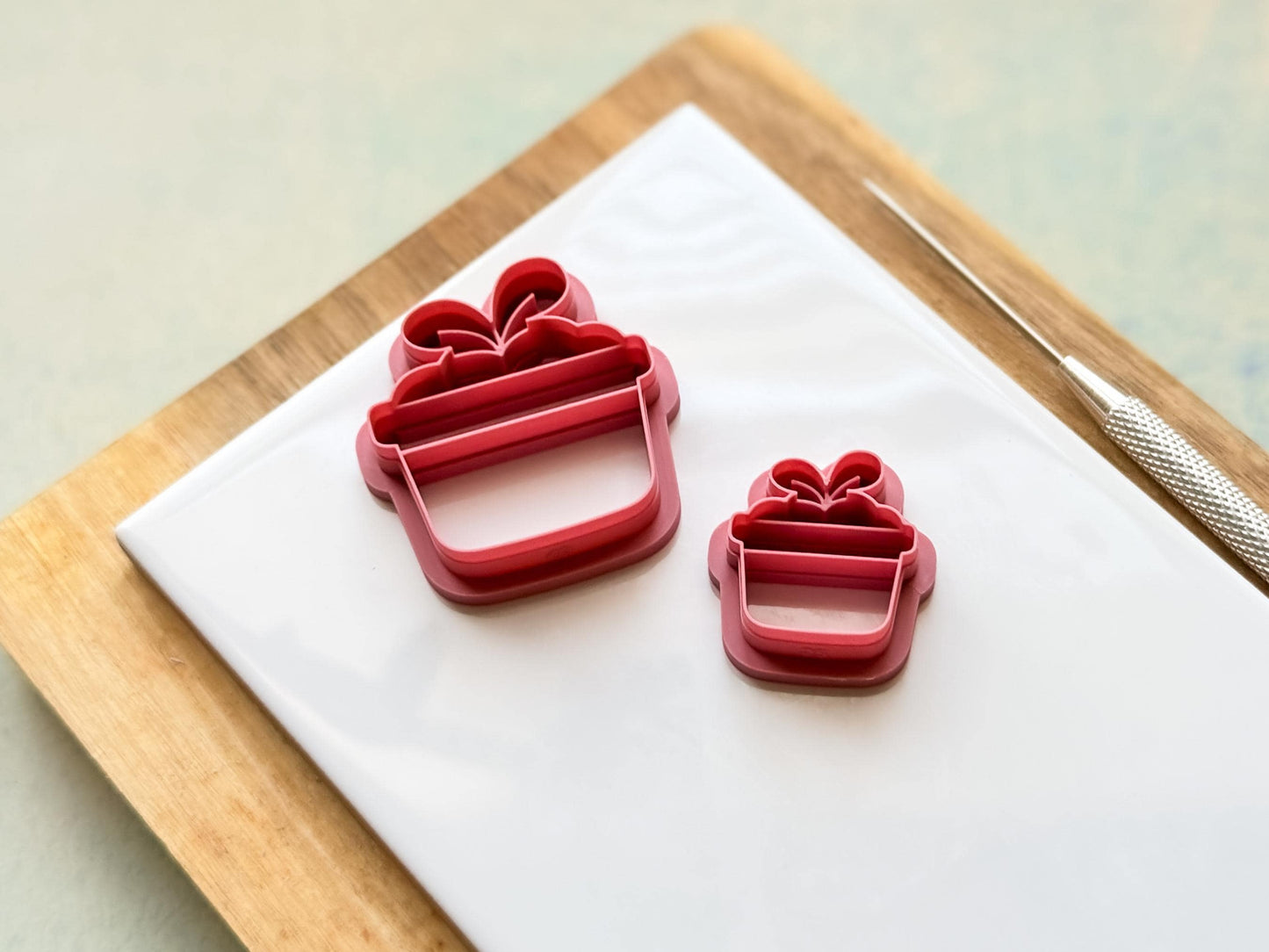 Plant Pot Polymer Clay Cutter, Seedling fondant cutting tool, UK Made-Flower Clay Cutters