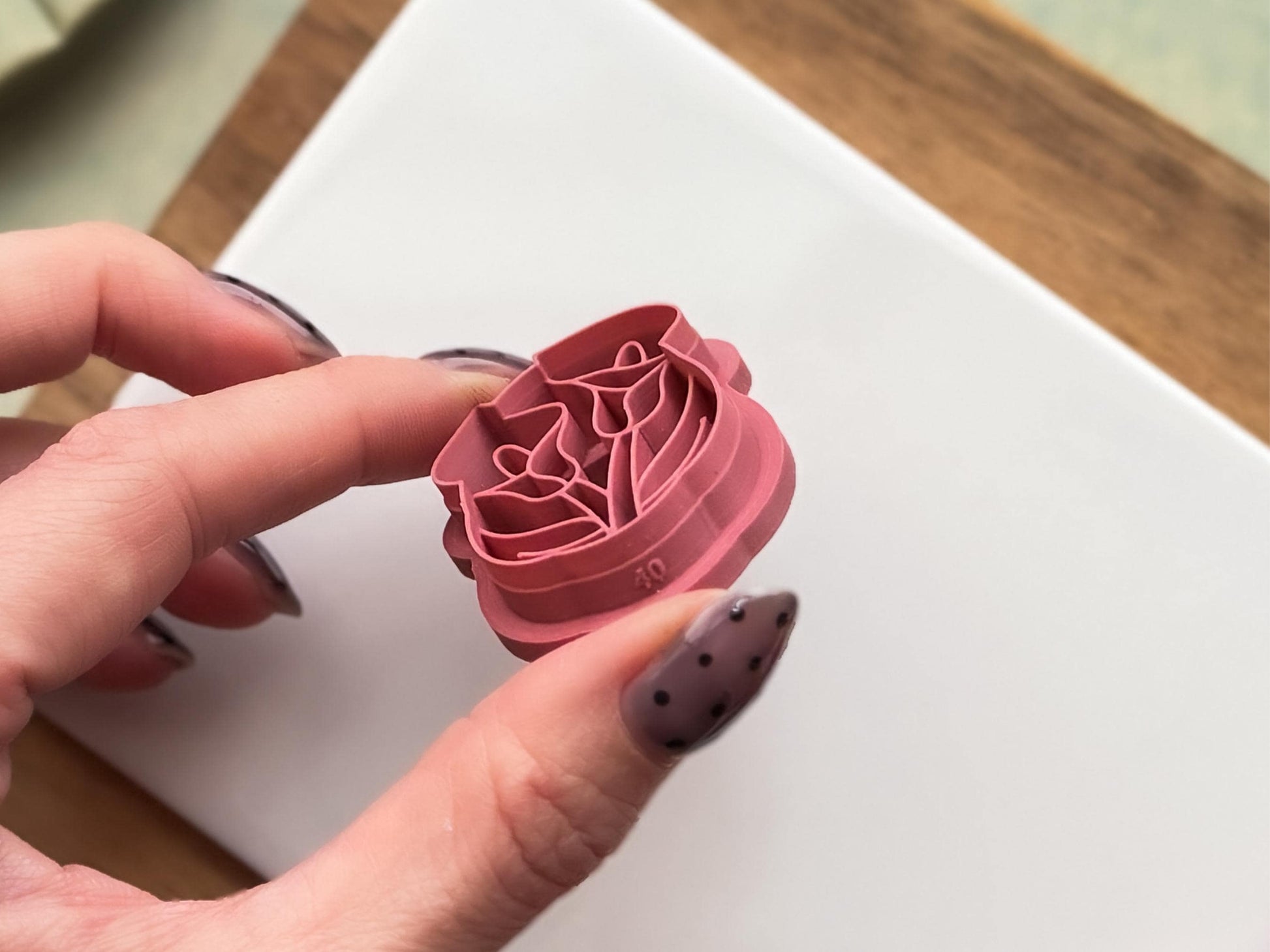 Cala Lily Frame Cutter, For Polymer Clay & Fondant-Winter Clay Cutters