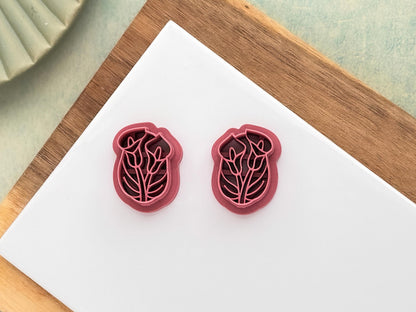 Cala Lily Frame Cutter, For Polymer Clay & Fondant-Winter Clay Cutters