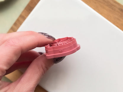 Oval Flower Frame Cutter, For Polymer Clay & Fondant, Single And Mirrored Pairs-Floral Clay Cutters