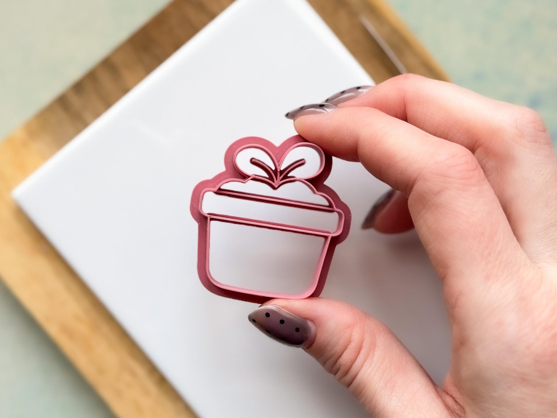 Plant Pot Polymer Clay Cutter, Seedling fondant cutting tool, UK Made-Flower Clay Cutters