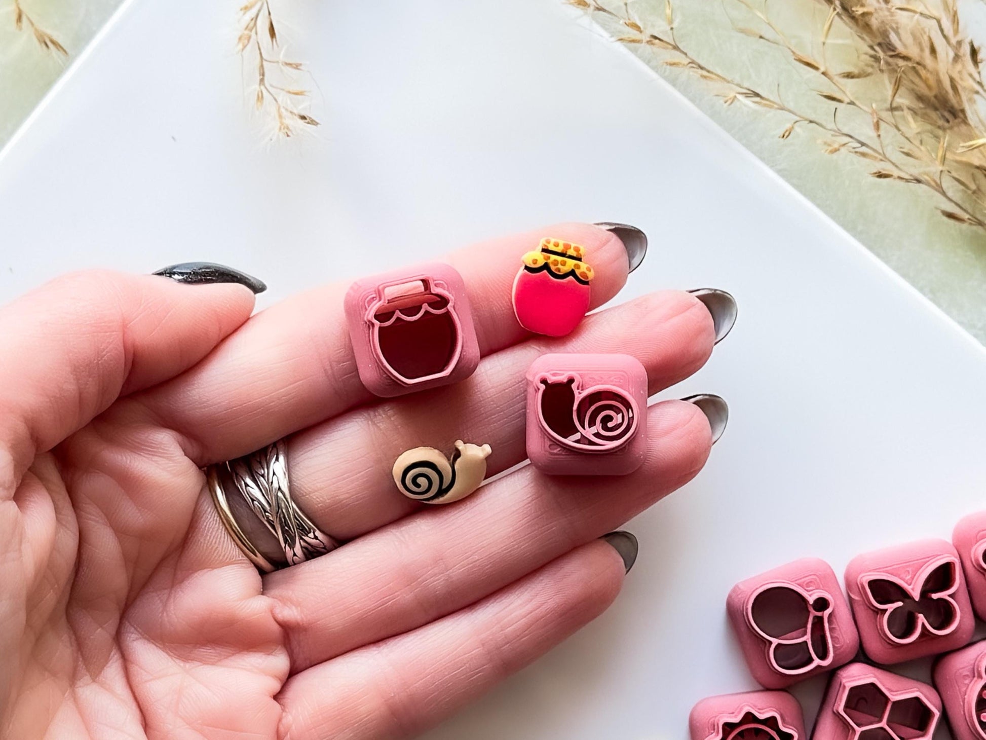 Mini Clay Cutters, Spring & Summer Animal Stud Earring Making, Polymer Clay Cutters-Miniature / Stud Cutters