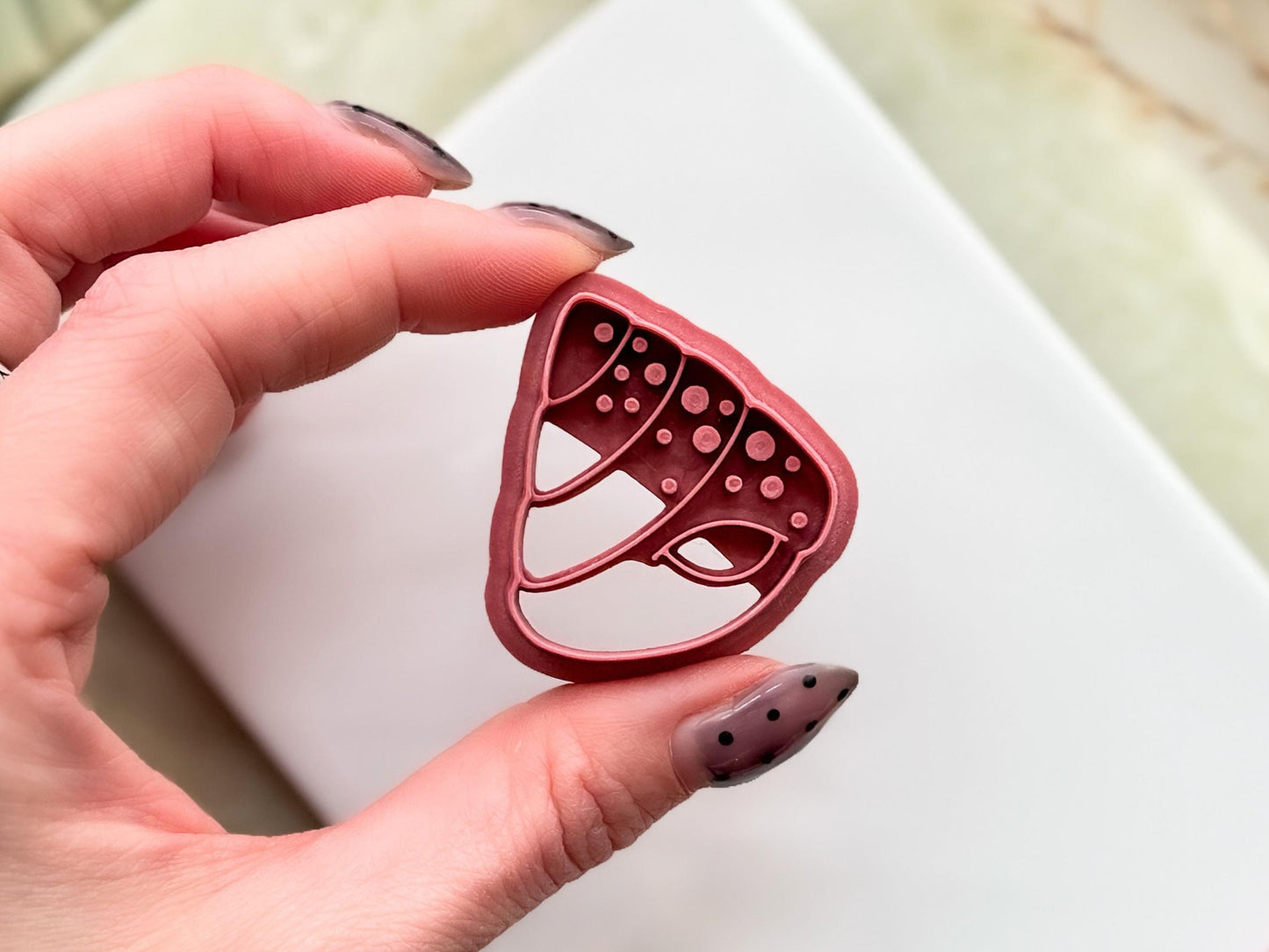 Cone Seashell Clay Cutter: Polymer Clay Earring Tools, UK Made-Summer Clay Cutters