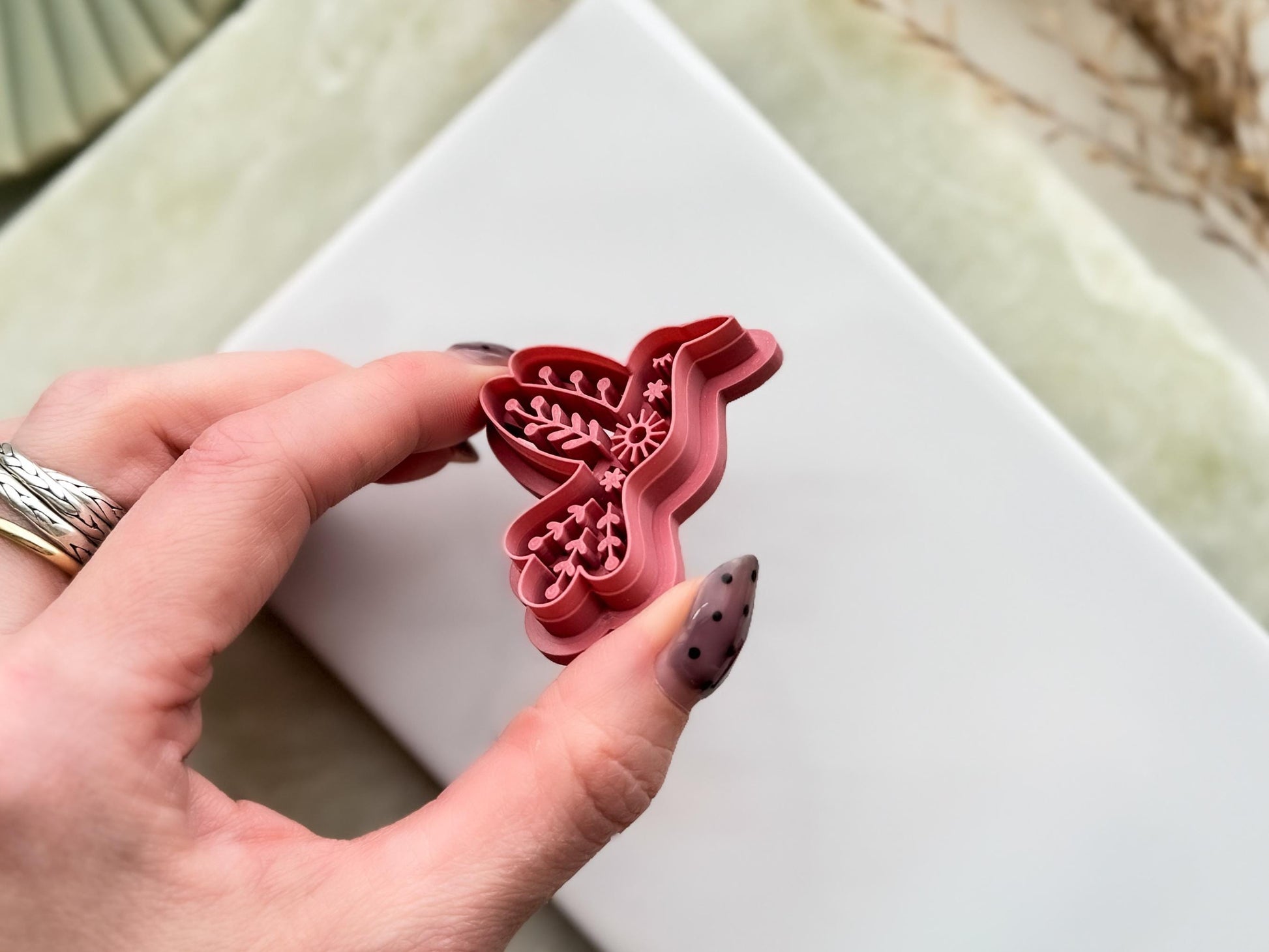 Boho Humming Bird Cutter - Nordic Animal Tool For Polymer Clay-Boho Clay Cutters