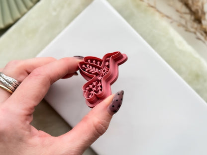 Boho Humming Bird Cutter - Nordic Animal Tool For Polymer Clay-Boho Clay Cutters