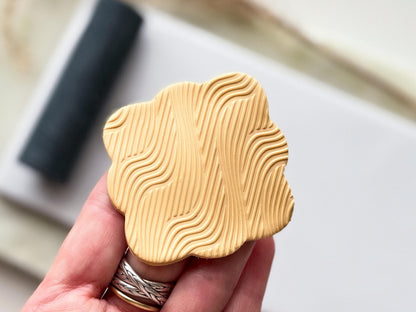Lines Texture Roller, Wave Pattern, Polymer Clay Jewellery Making-Texture Rollers