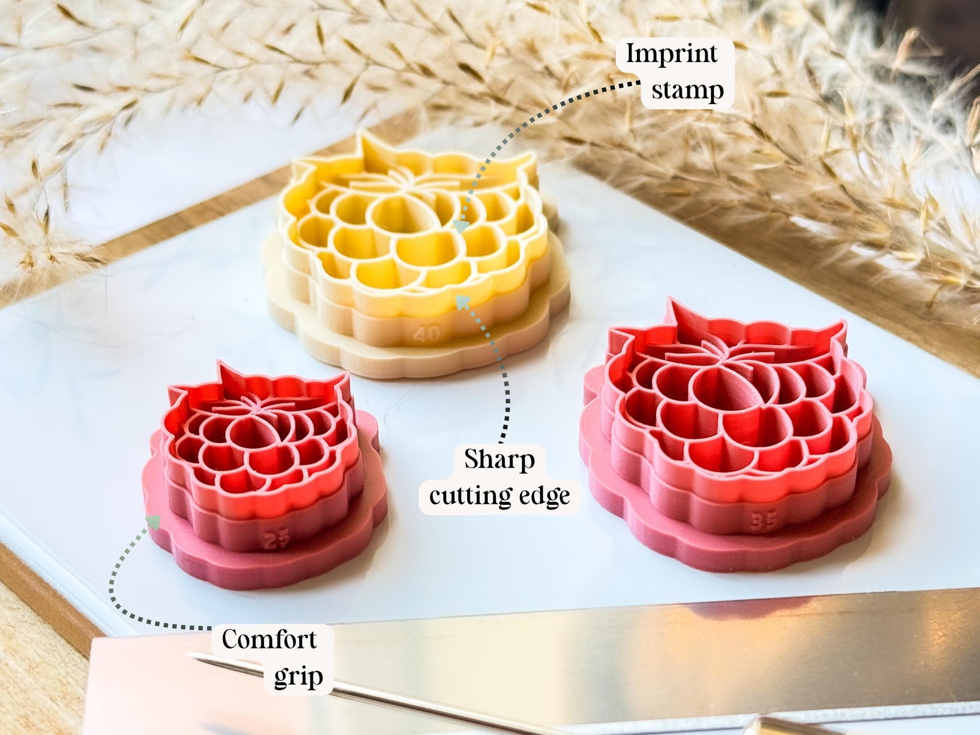 Raspberry Polymer Clay Cutter-Food Themed Clay Cutters