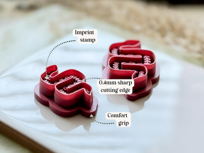 Snake Shaped Clay Cutter, Boho Folk Art Style Tool For Polymer Clay & Fondant-Boho Clay Cutters
