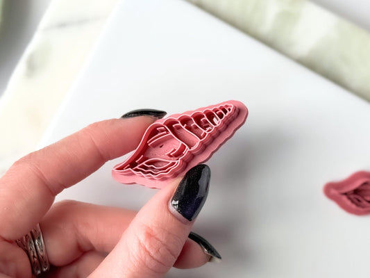 Conch Shell Clay Cutter, Summer Earring Making, Coastal Polymer Clay Cutters-