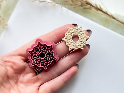 Shell Ring Polymer Clay Cutter Set, Sea Snail, Starfish, Clam Shell, Sand Dollar, Summer Earring Tools-Cookie Cutters