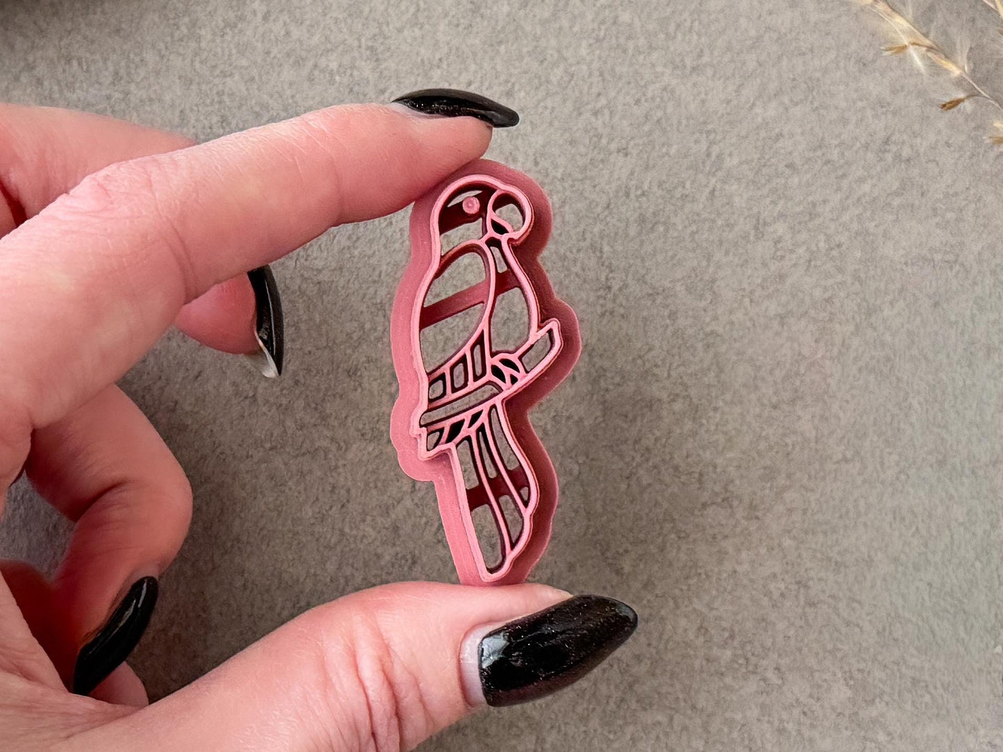 Parrot Clay Cutter, Summer Earring, Jewellery Making, Polymer Clay & Fondant Tool-