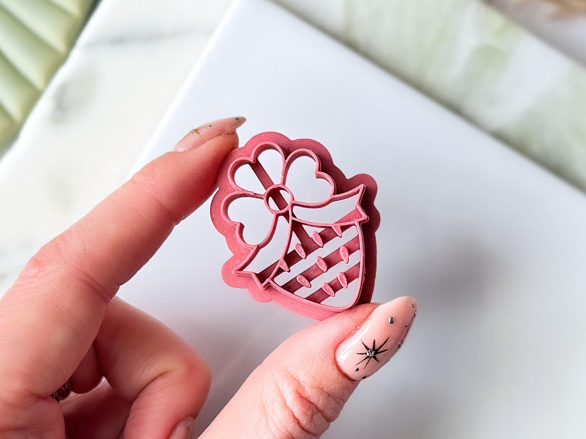Strawberry Polymer Clay Cutter, Summer Earring Making Tool, Fruit Shape Clay Supplies-New In - Cutters, Tools