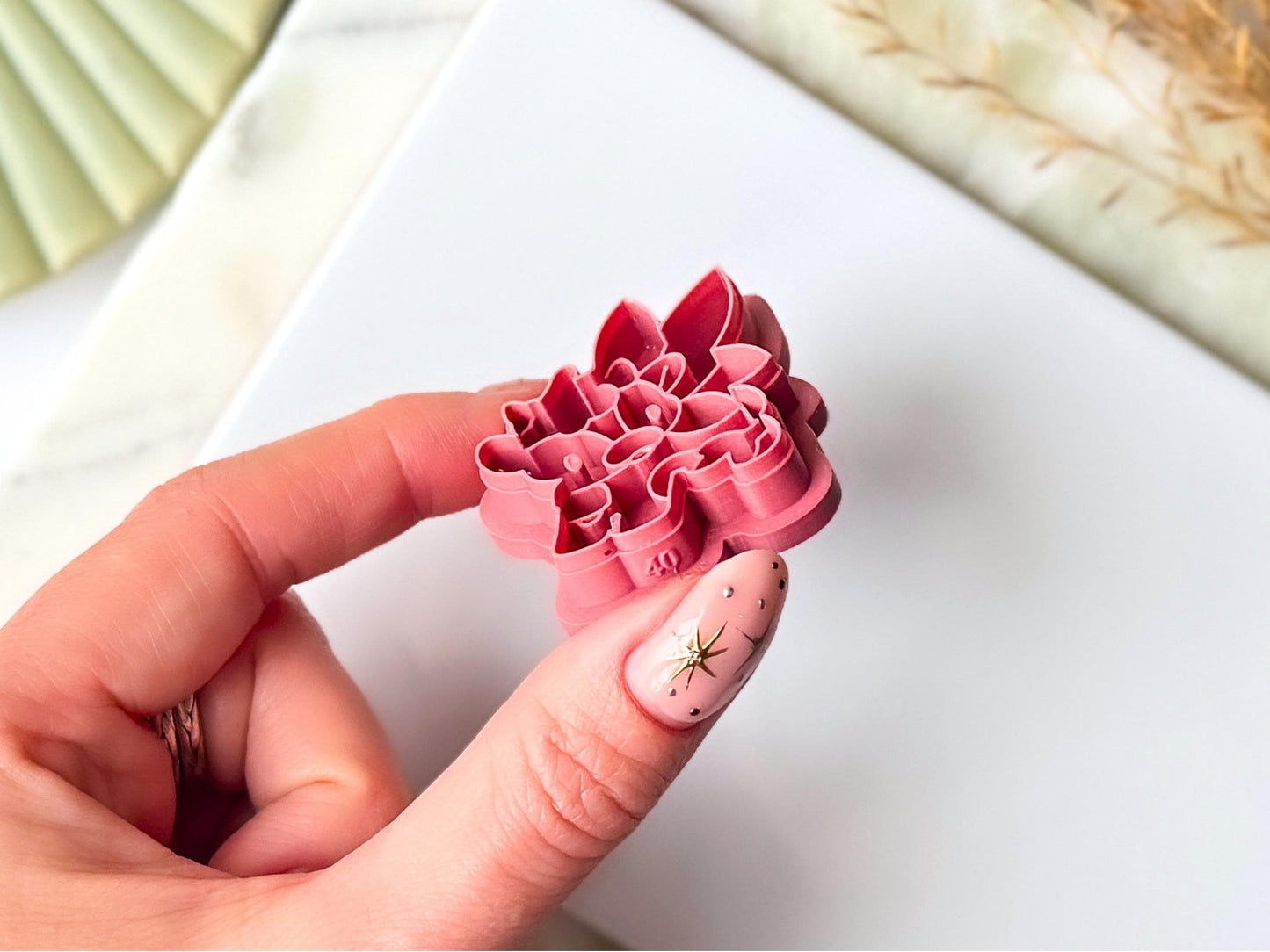 Fairy Cow Clay Cutter, Polymer & Fondant Cutting Tool, Whimsical Animal Earring Maker, Cottagecore Fantasy Jewellery-Animal & Nature Cutters