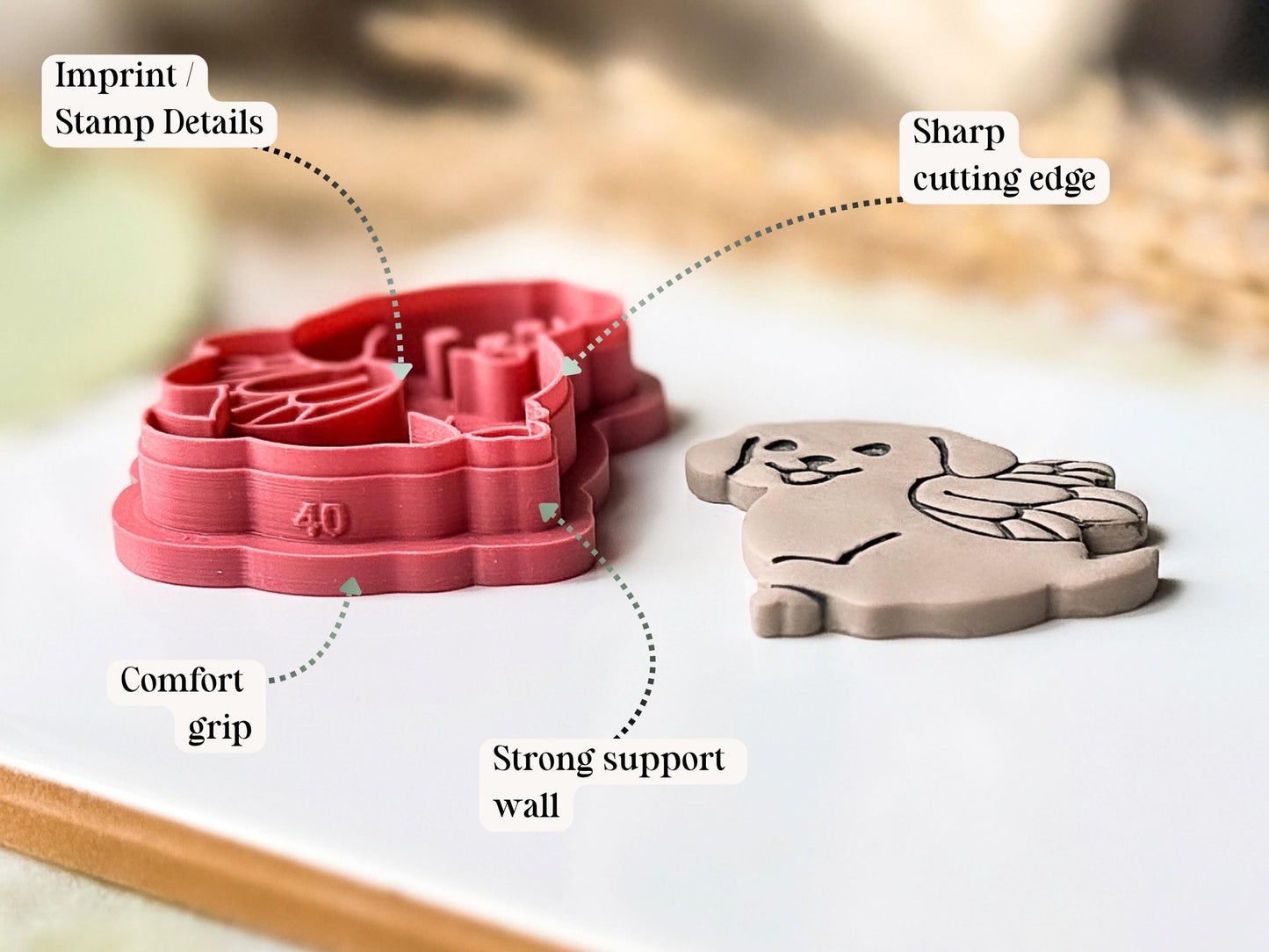 Fairy Dog Clay Cutter,-Animal & Nature Cutters