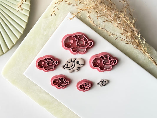 Sea Turtle Clay Cutter, Ocean Animal Polymer Clay Earring Making Tool, Food Safe Options-New In - Cutters, Tools