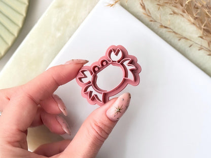 Cartoon Crab Clay Cutter, Ocean Animal Polymer Clay Earring Making Tool, Food Safe Options-New In - Cutters, Tools