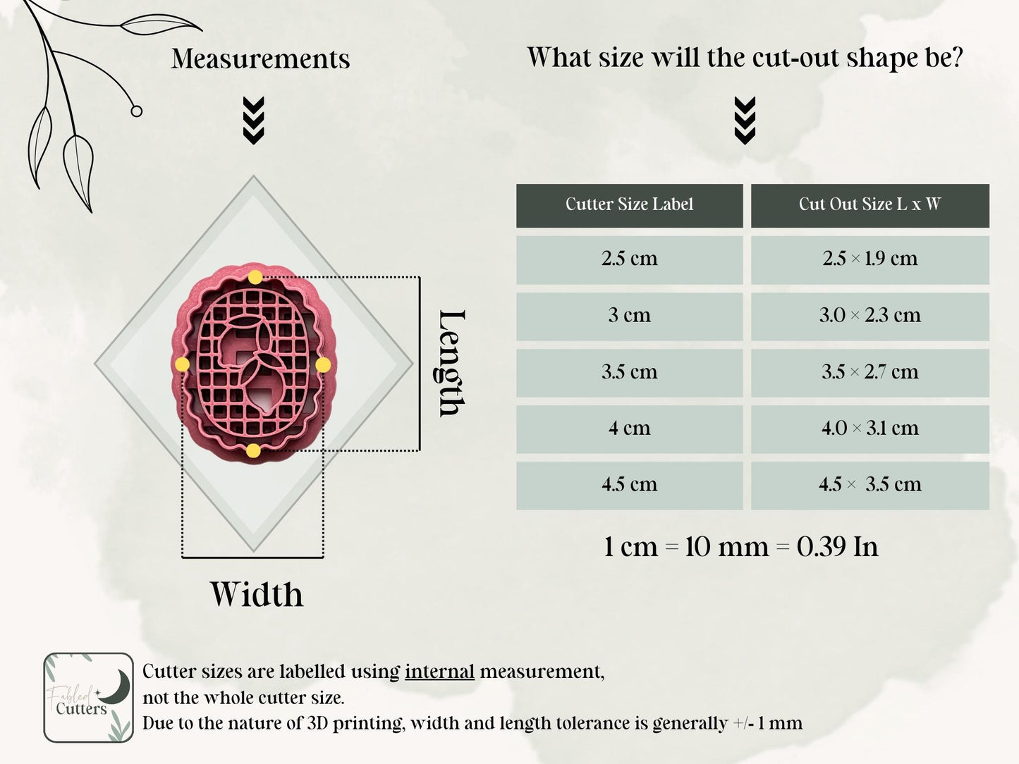 Retro Lemon Frame Cutter, Double Lemon Fruit With Checkered Background, Clay & Fondant-Food Themed Cutters