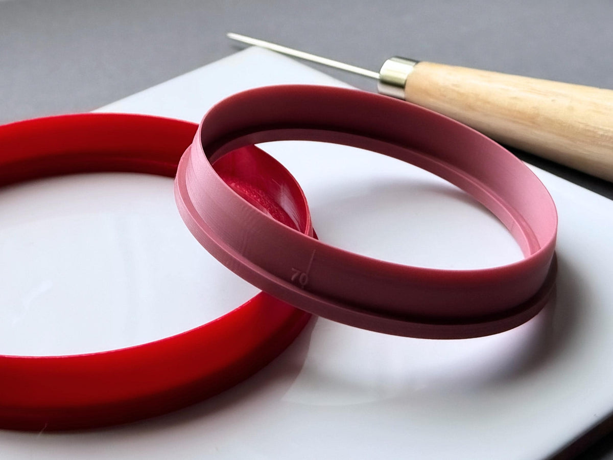 Large Circle Clay Cutters, Varrious Sizes-Geometric Shape Cutters