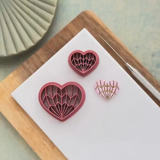 Art Deco Heart Cutter