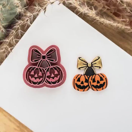 Pumpkin Cherry Clay Cutter