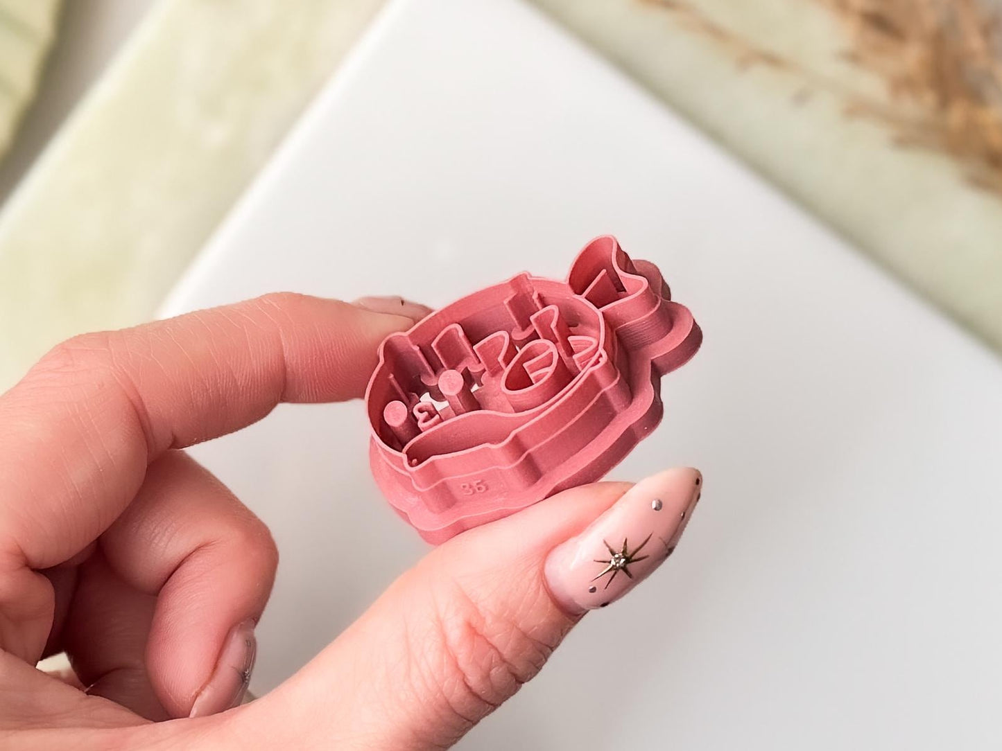 uffer Fish clay cutter by Fabled Cutters — [size] polymer clay earring cutter, UK-made