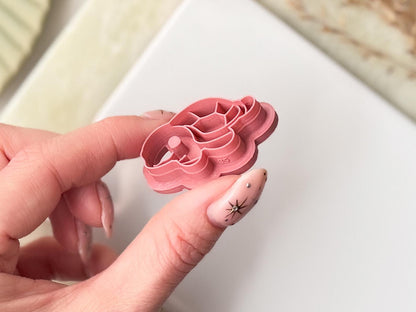 Sea Turtle polymer clay cutter by Fabled Cutters 2.5 cm, ocean earring cutter UK-made